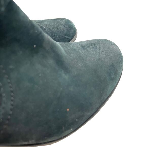 Cobb Hill New Balance Black Genuine Leather Suede Ankle Boots Booties Shoes 6 - Picture 4 of 15